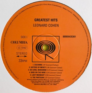 Leonard Cohen - Greatest Hits (LP)