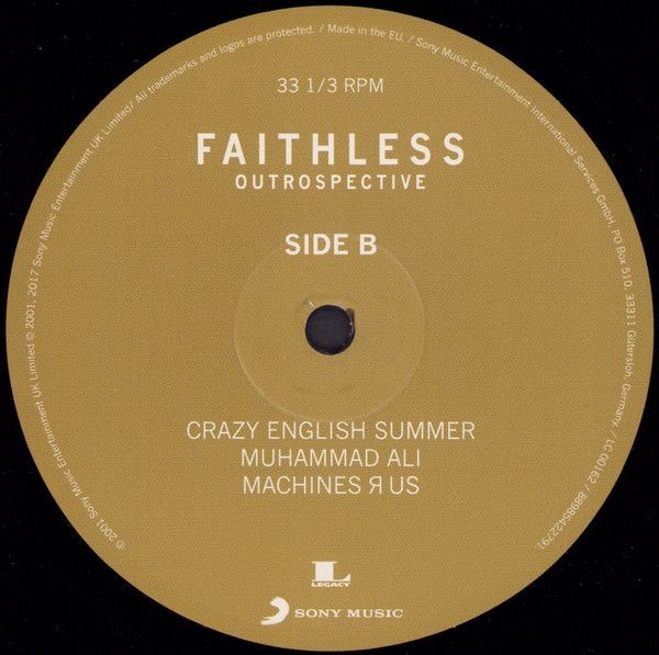 Faithless - Outrospective (2 LP)