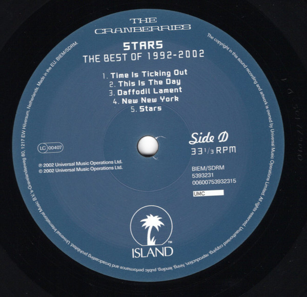 Cranberries - Stars: Best of 1992-2002 (2LP)
