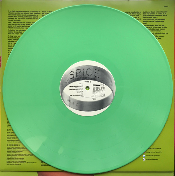 Spice Girls - Spice (Limited Edit) (25th Anniversary) (ColoRGreen) (LP)