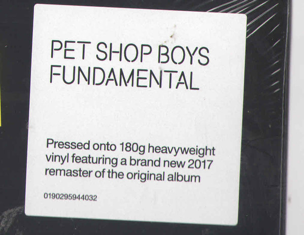 Виниловые пластинки Pet Shop Boys - Fundamental (LP)