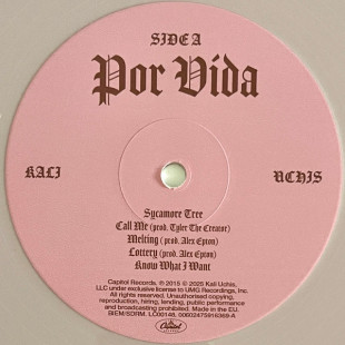 Kali Uchis - Por Vida (10th Anniversary) (Blush) (LP)