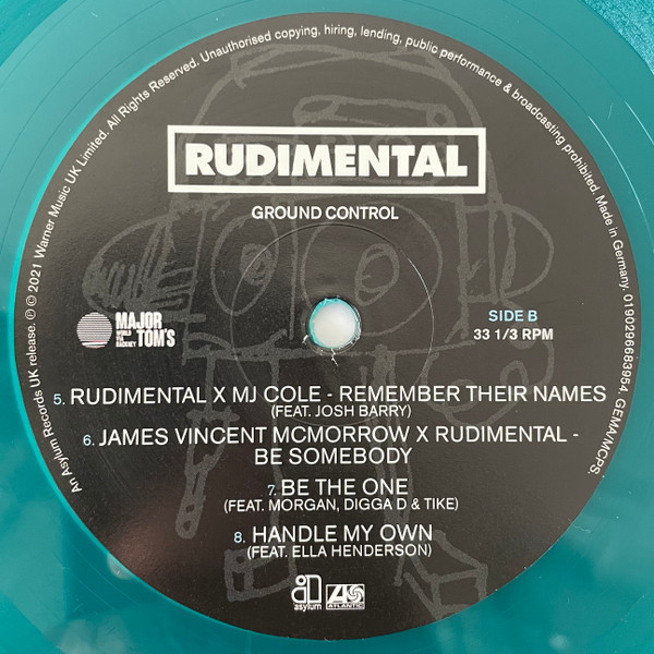 Rudimental - Ground Control (color) (2LP)