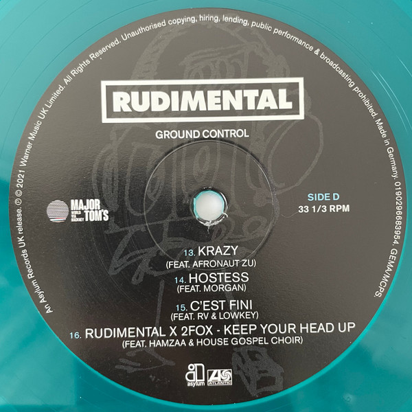 Rudimental - Ground Control (color) (2LP)