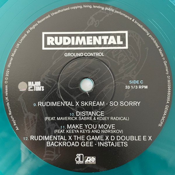 Rudimental - Ground Control (color) (2LP)