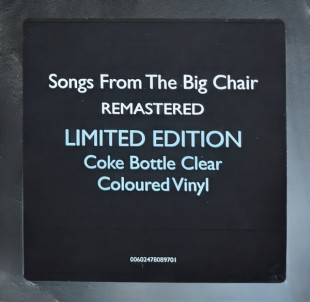 Tears For Fears - Songs From The Big Chair (Limited Edition) (color) (LP)