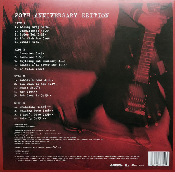 Avril Lavigne - Let Go (20th Anniversary Edit) (2LP)