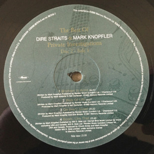 Виниловая пластинка Dire Straits & Mark Knopfler - Private Investigations (The Best Of) (2 LP)