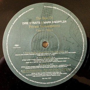Виниловая пластинка Dire Straits & Mark Knopfler - Private Investigations (The Best Of) (2 LP)