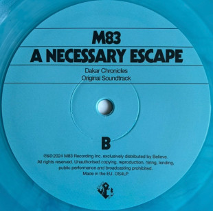 M83 – A Necessary Escape (Dakar Chronicles Original Soundtrack) (color) (LP)