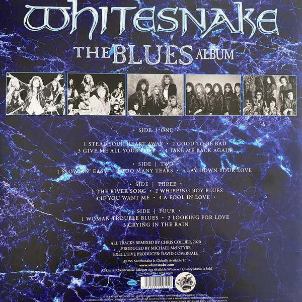 Whitesnake - The Blues Album (color) (LP)