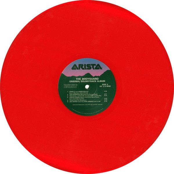 Виниловая пластинка Whitney Houston - The Bodyguard (Сборник) (Soundtrack) (color) (LP)