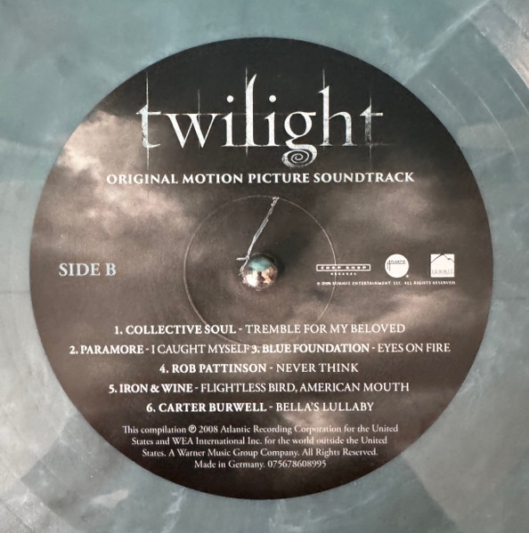 Сумерки / Twilight (Motion Picture Soundtrack) (CoLoR) (LP)