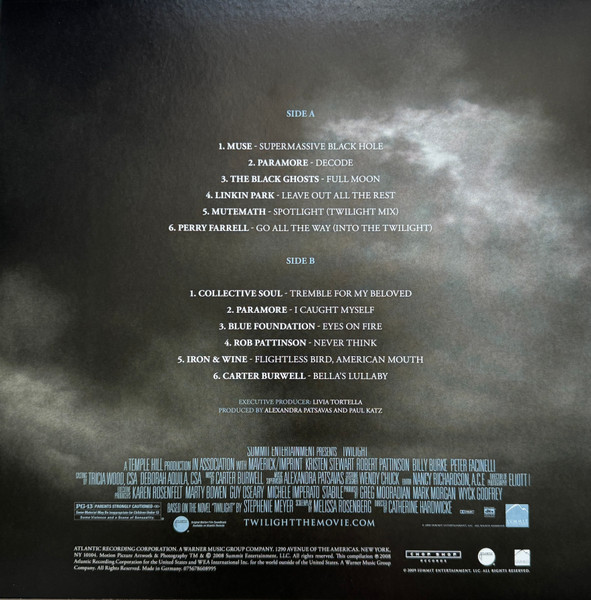Сумерки / Twilight (Motion Picture Soundtrack) (CoLoR) (LP)