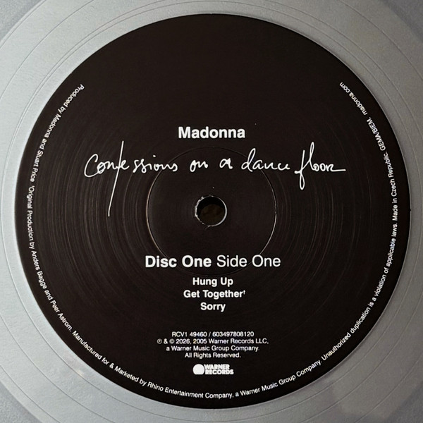 Виниловая пластинка Madonna - Confession On The Dance Floor (Colored) (2LP)
