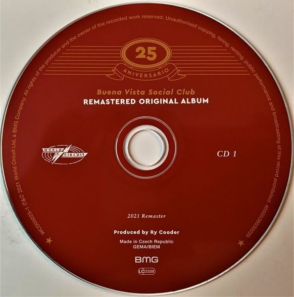 Buena Vista Social Club - Buena Vista Social Club (Deluxe Edit) (25th Anniversary) (Box set) (2LP+2cd)