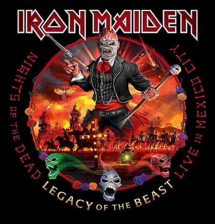 Iron Maiden - Nights Of The Dead, Legacy Of The Beast: Live In Mexico City (color) (3LP)