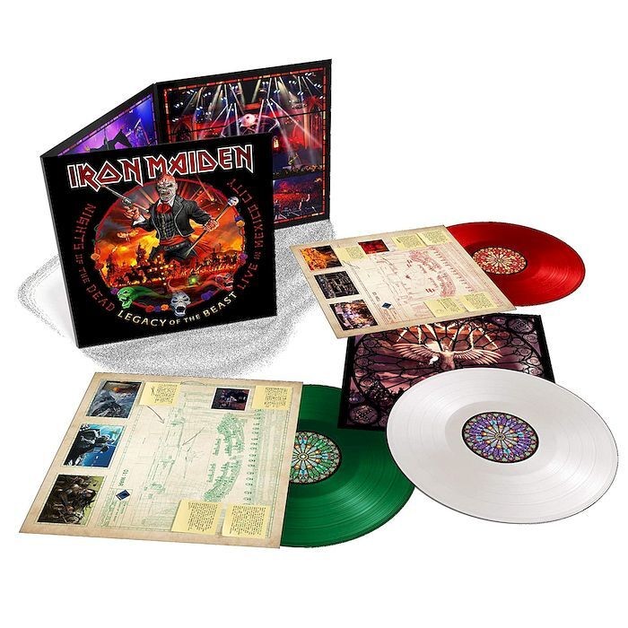Iron Maiden - Nights Of The Dead, Legacy Of The Beast: Live In Mexico City (color) (3LP)