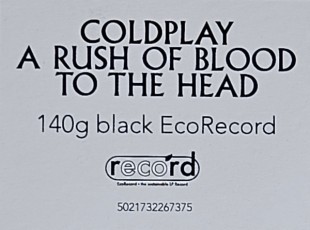 Coldplay - A Rush Of Blood To The Head (LP)