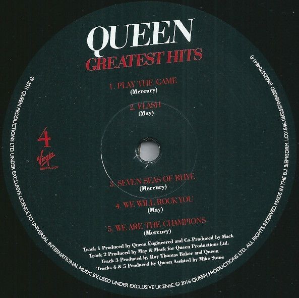 Виниловая пластинка Queen - Greatest Hits (2 LP)