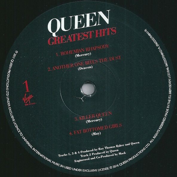 Виниловая пластинка Queen - Greatest Hits (2 LP)
