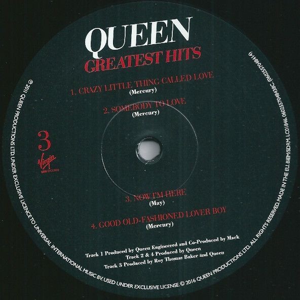 Виниловая пластинка Queen - Greatest Hits (2 LP)