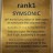 Rank 1 - Symsonic (Limited Edit) (Numbered) (20th Anniversary) (color) (2LP)