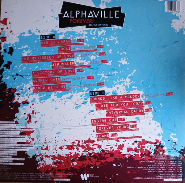 Alphaville - Forever! Best Of 40 Years (LP)