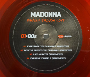 Madonna - Finally Enough Love (Red Translucent) (2LP)