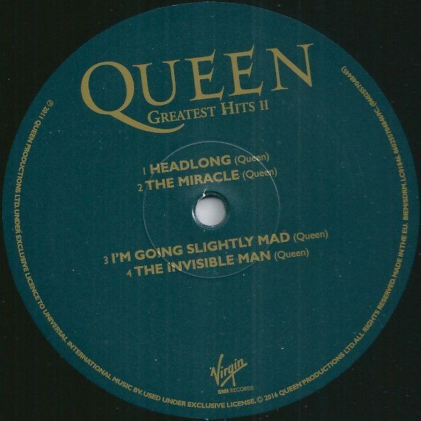 Виниловая пластинка Queen - Greatest Hits II (2 LP)