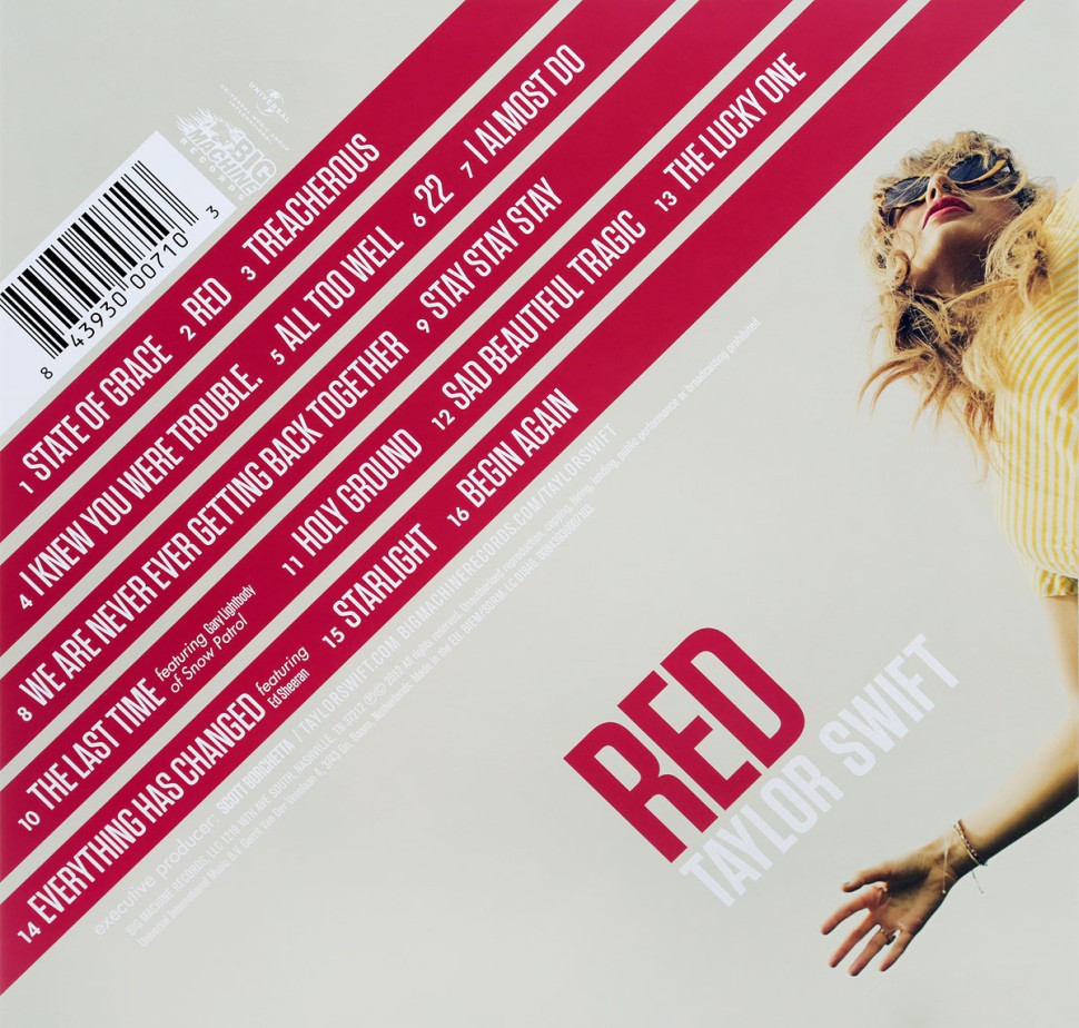 Taylor Swift - Red (2LP)