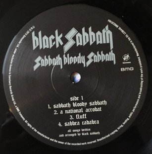 Black Sabbath - Sabbath Bloody Sabbath (LP)