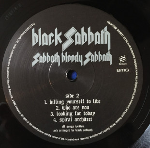 Black Sabbath - Sabbath Bloody Sabbath (LP)