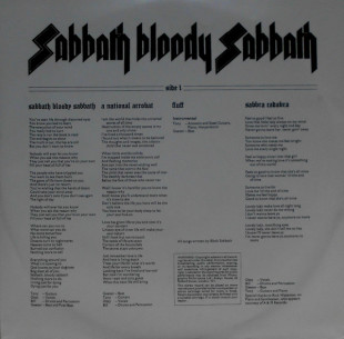 Black Sabbath - Sabbath Bloody Sabbath (LP)