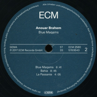 Anouar Brahem / Blue Maqams (2LP)