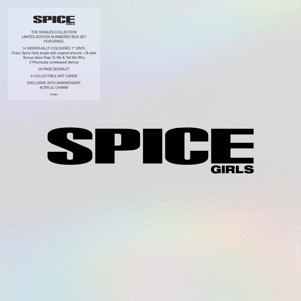 Виниловая пластинка Spice Girls -The Singles Collection (Limited Edit) (Numbered) (Box Set) (Colored) (14LP)
