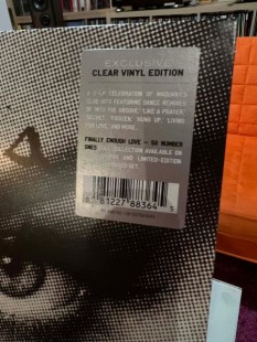 Madonna - Finally Enough Love (clear) (2LP)