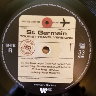 St Germain – Tourist Travel Versions (20th Anniversary) (2 LP)