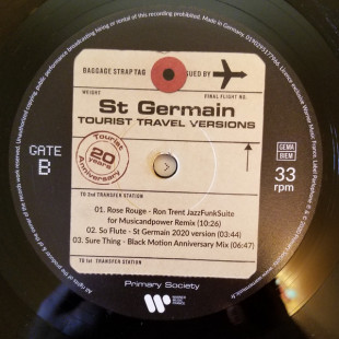 St Germain – Tourist Travel Versions (20th Anniversary) (2 LP)