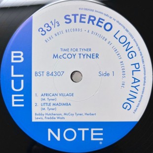 McCoy Tyner. Time For Tyner (LP)