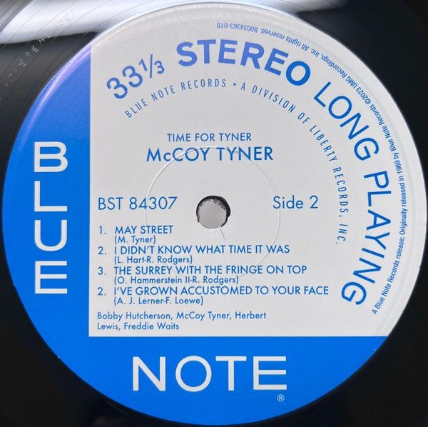 McCoy Tyner. Time For Tyner (LP)