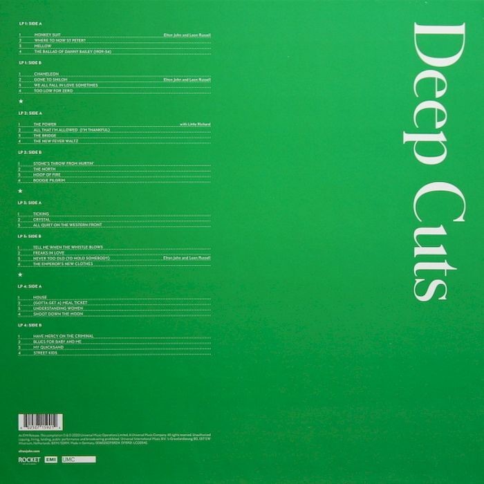 Elton John - Deep Cuts (4 LP)