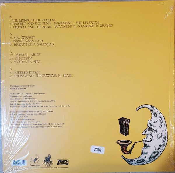 The Claypool Lennon Delirium - Monolith Of Phobos (color) (2LP)