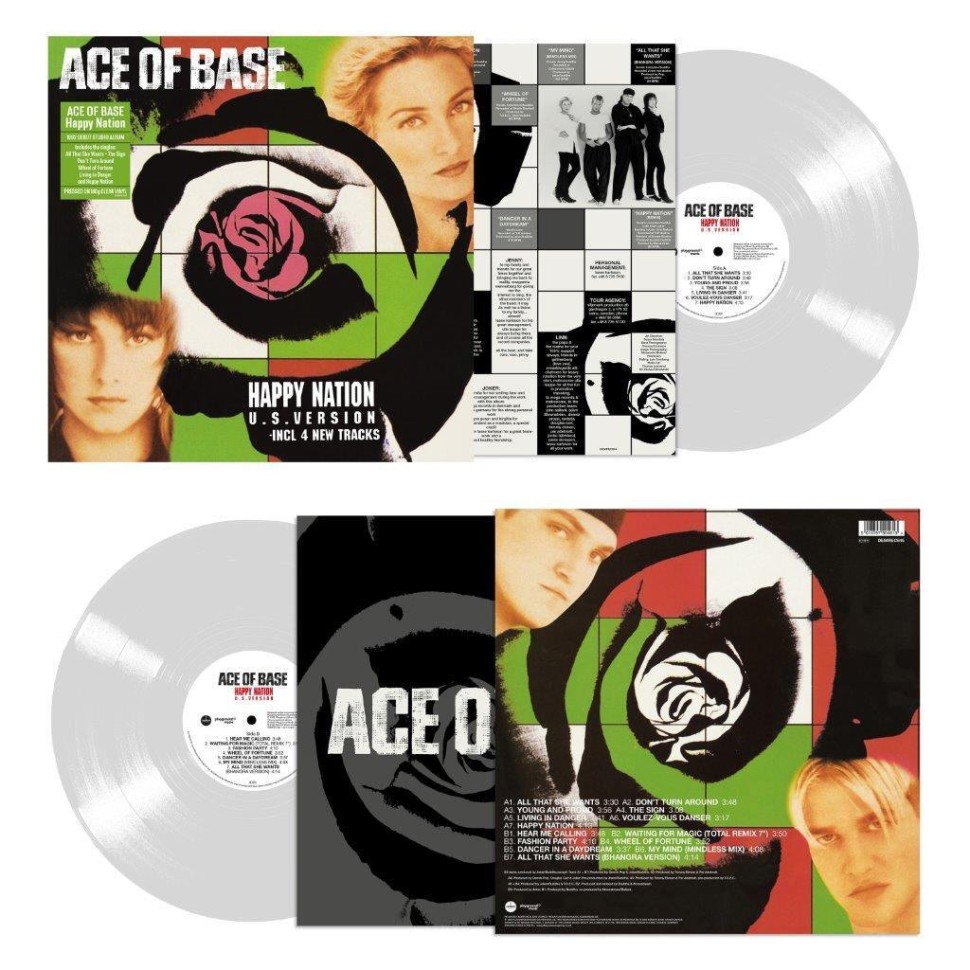 Ace Of Base - Happy Nation (U.S. Version) (color)(LP)