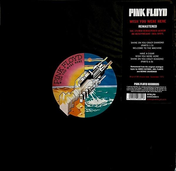 Pink Floyd - Wish You Were Here (LP) (релиз 2016г)