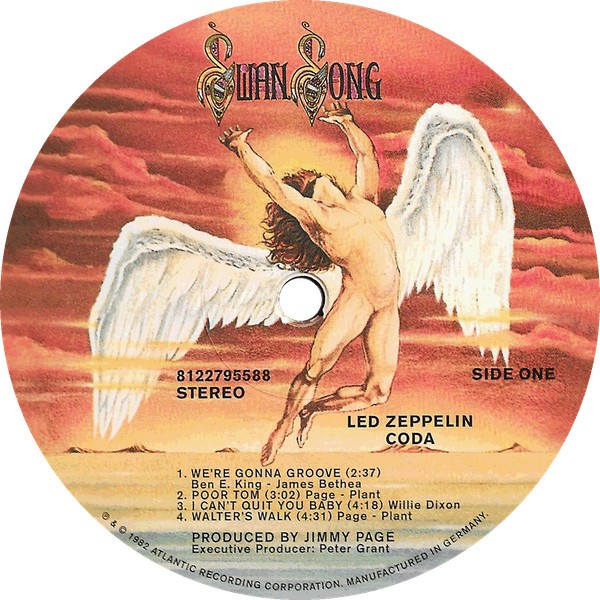 Виниловые пластинки Led Zeppelin - Coda (LP)