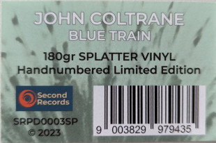 John Coltrane - Blue train (colored Splatter) (LP)