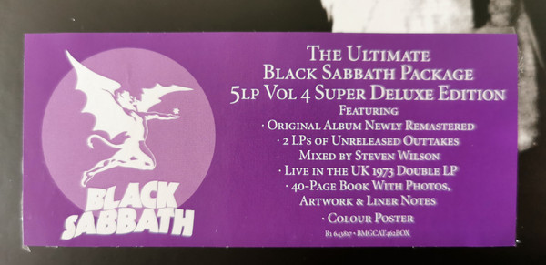 Black Sabbath - Black Sabbath Vol. 4 Super Deluxe (Deluxe Edit) (Box set) (5LP)