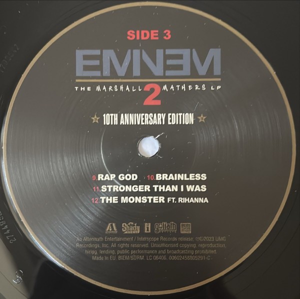 Eminem - The Marshall Mathers LP 2 - (deluxe) (10th Anniversary Edit) (4LP)