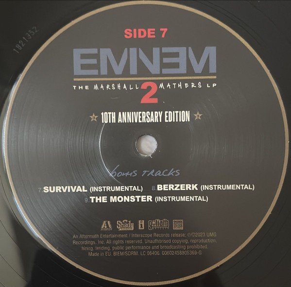 Eminem - The Marshall Mathers LP 2 - (deluxe) (10th Anniversary Edit) (4LP)